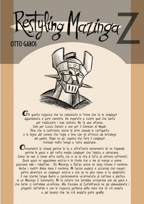 Otto Gabos: restyling Mazinga Z