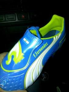Fernandez mostra su twitter le sue nuove scarpe da gioco … Foto !