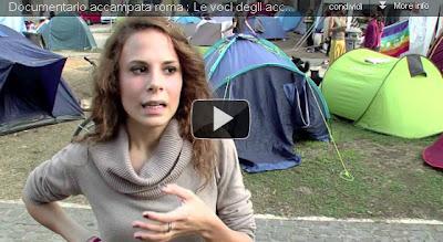 Documentario accampata roma : parlano gli accampati