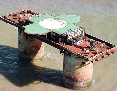 sealand Sealand, la nazione più piccola del mondo
