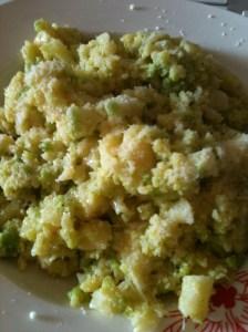 Gnocchi e broccoli romani