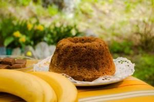 Chocolate banana chake, una torta per i giorni di Pasqua