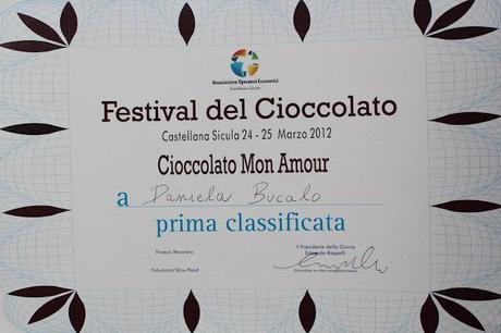 EVVAIIIII!!! ho vintoooo!!!! 1° classificata al Festival del cioccolato!!!!