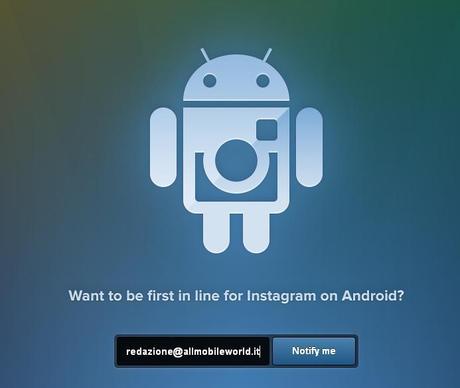 instagram Instagram per smartphone Android : Ecco dove prenotare il download