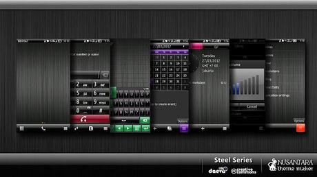 SteelSeries-nokia Theme Nokia Symbian : Steel Series by Daeva112