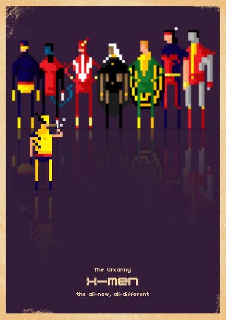 Marvel pixel superheroes