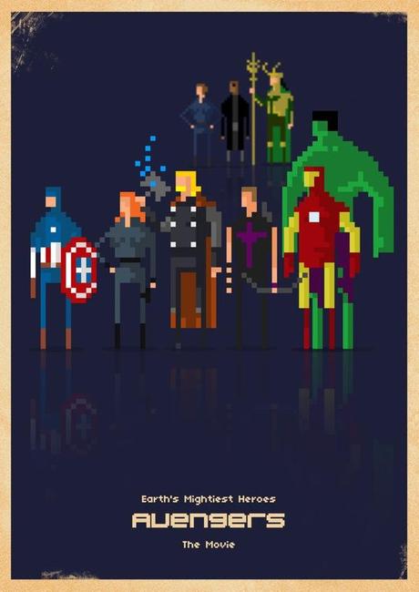 Marvel pixel superheroes