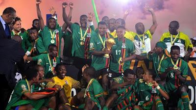 E LA RESE SPECIALE... - Lo Zambia vince la coppa d'Africa: 