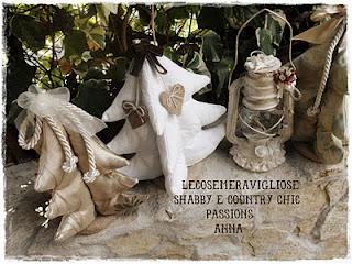 Country chic Natale alberi e dintorni