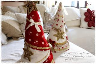 Country chic Natale alberi e dintorni