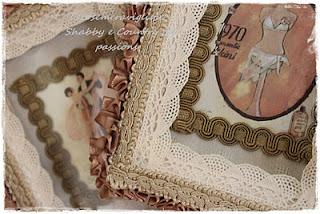 Lampade,quadri romantici Shabby chic