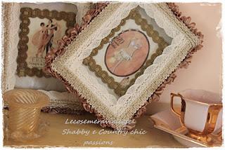 Lampade,quadri romantici Shabby chic