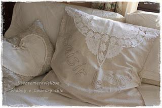 Shabby chic e provenza, cuscini