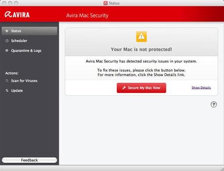 Avira antivirus Gratis per Mac : Download Full version Avira Free Mac Security !