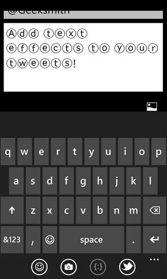 glƏƏk! – client Twitter per Windows Phone