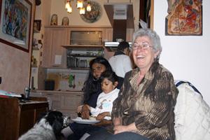 filo con gheeta Wadai – frittelline indiane (compleanno)