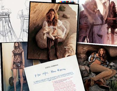 Dolce & Gabbana women a/i 2001/2002: The New Hippies