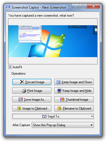 Screenshot Captor New Screenshot Catturare screenshot e schermate con Windows, 5 ottimi programmi