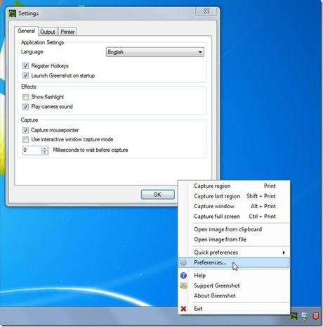 preferences1 Catturare screenshot e schermate con Windows, 5 ottimi programmi