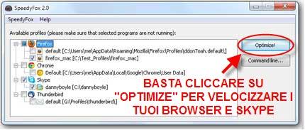 speedyfox velocizzare internet speedyfox2 SpeedyFox: velocizza Firefox, Crome e Skype in un click