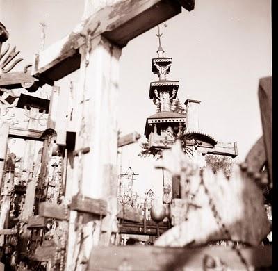 Siaulai, Lithuania: hill of crosses