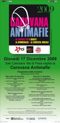 CAROVANA ANTIMAFIE 2009 Ospite a San Casciano Val di Pesa (Chianti)