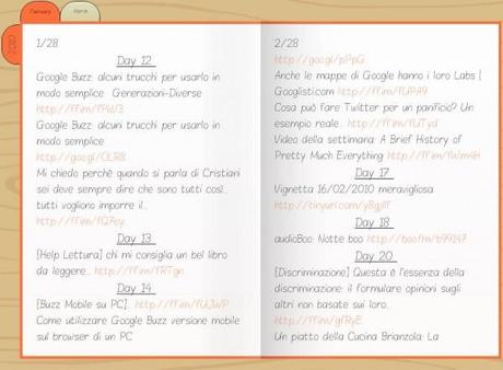 Twitario: il tuo Twitter visualizzato come un diario