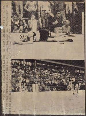 record mondiale di surplace, Varese, 27 luglio 68   1 ora, 3 minuti, 5 secondi