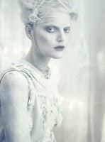 A WHITE STORY... Vogue Italia April 2010 by Paolo Roversi with Sasha Pivovarova & Guinevere van Seenus