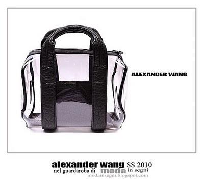 Alexander Wang PVC and Leather Bag... nel guardaroba di Moda in Segni