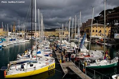 Vela - Diario di Bordo - 26 i Mini schierati a Genova