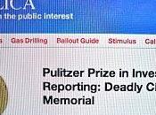 ProPublica, premio Pulitzer giornalismo 2010… speriamo libertà Stampa torni avere voce capitolo