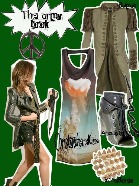 Ispiration board: military allure