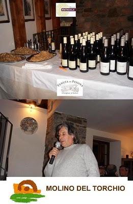 Ghiotta serata con i vini di Fessina al Molino del Torchio, Cuasso al Piano, Varese