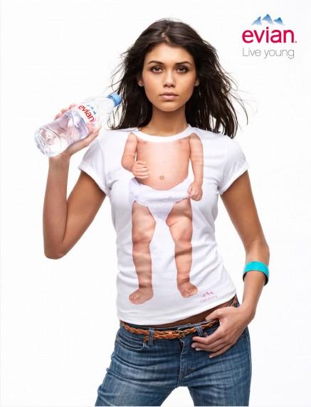 Evian: live young!