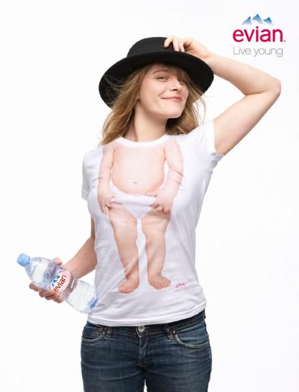 Evian: live young!