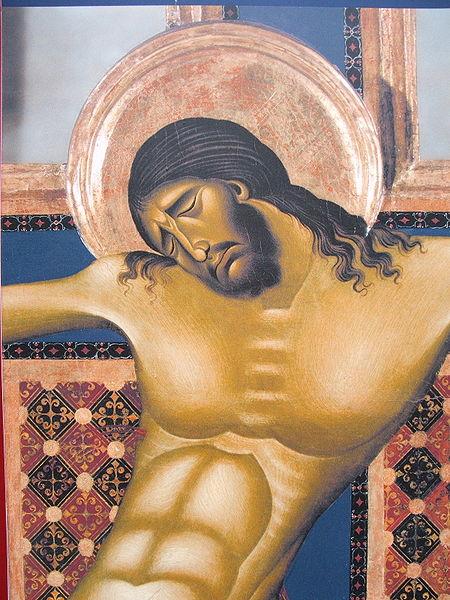 File:Arezzo-Chiesa di san Domenico-Crocifisso di Cimabue-closeup.jpg