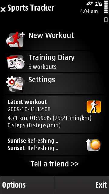 Nokia Sport Tracker: nuova release del software per il running su Symbian S60 V5