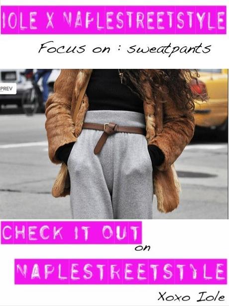 Sweatpants: iole x Naplestreetstyle