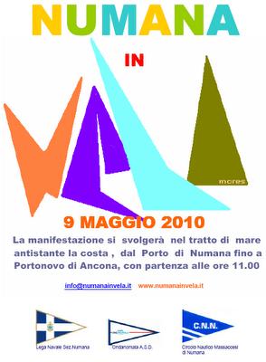 NUMANA IN VELA - 9 MAGGIO 2010