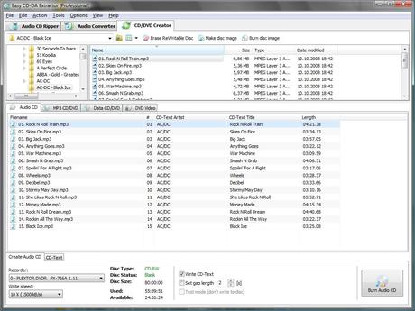 Easy CD-DA Extractor: estrarre e convertire tracce audio da CD