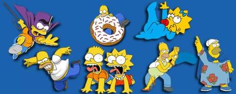 2 set d'icone con tema i Simpson