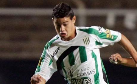 James Rodriguez, centrocampista del Banfield