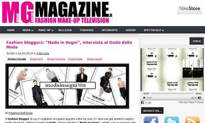 MG Magazine intervista Dudù Della Moda.