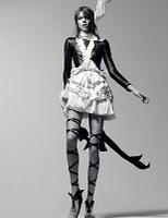 TOUGH BALLERINA... Freja Beha Erichsen by Craig McDean for Interview April 2010