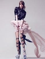 TOUGH BALLERINA... Freja Beha Erichsen by Craig McDean for Interview April 2010