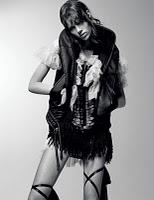 TOUGH BALLERINA... Freja Beha Erichsen by Craig McDean for Interview April 2010