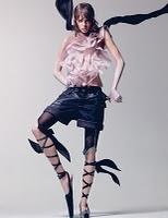 TOUGH BALLERINA... Freja Beha Erichsen by Craig McDean for Interview April 2010