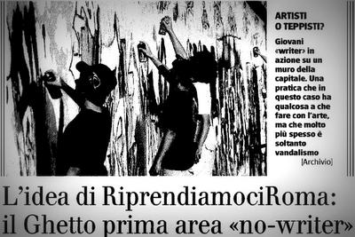 I blog antidegrado spopolano sui media