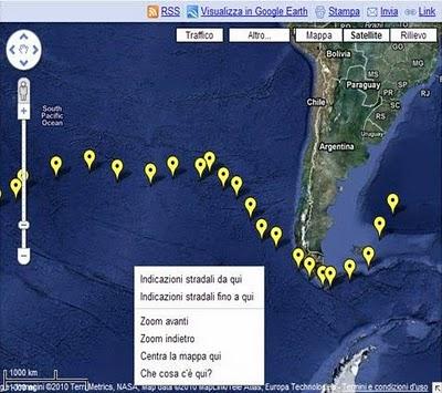 Vela - Alessandro Di Benedetto dopo il disalberamento doppia Copo Horn e risale l'Atlantico